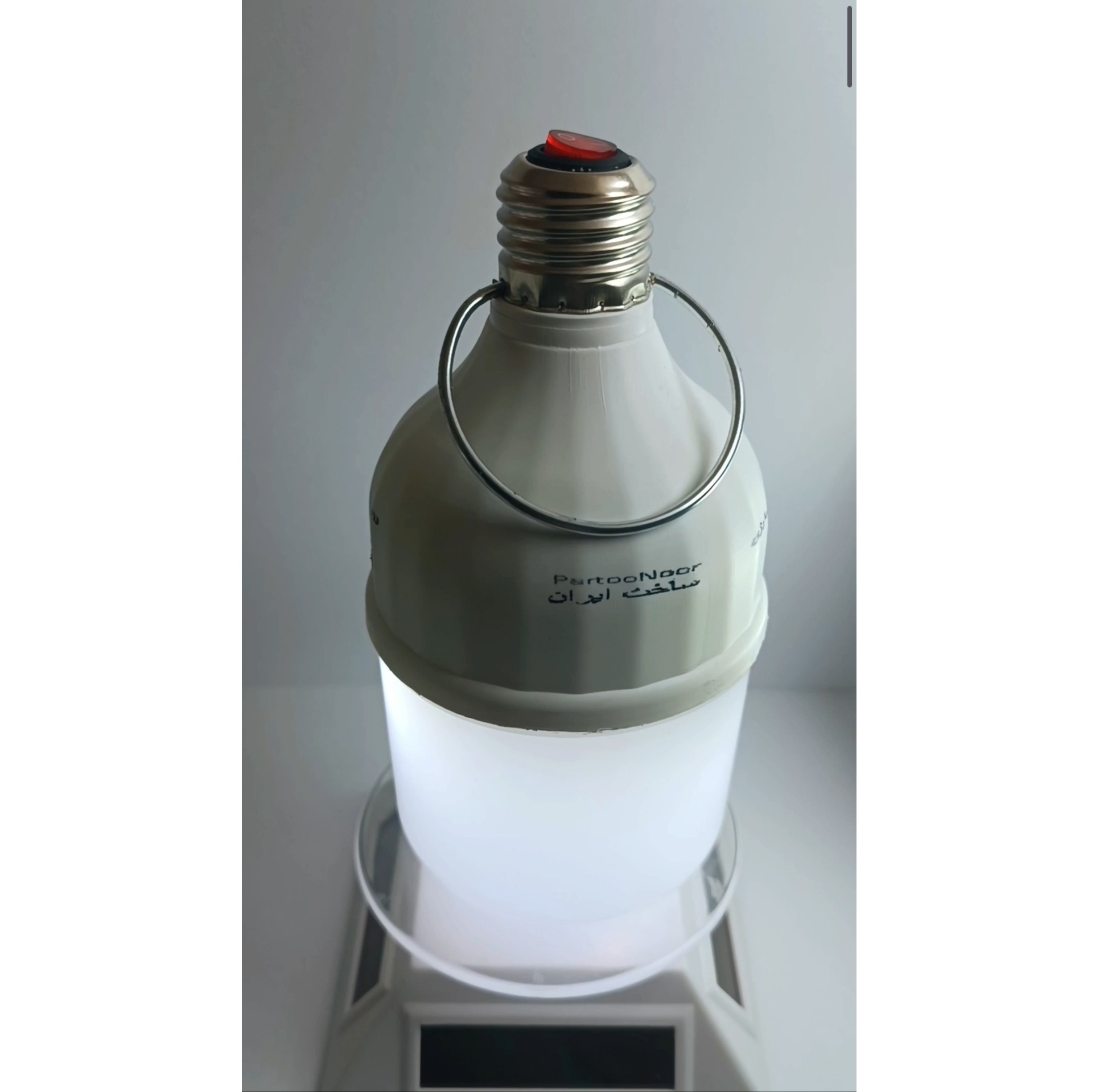 لامپ شارژی 30 وات پرتونور